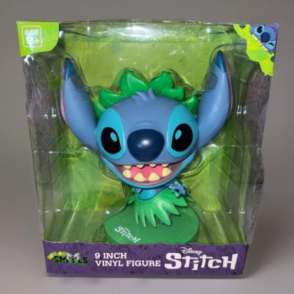 Disney Lilo & Stitch Hula Dancing Stitch Animated Figure Doll Toy 9” NEW